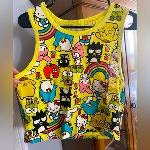 Sanrio Hello Kitty and Friends All Over Print Crop Top🎉